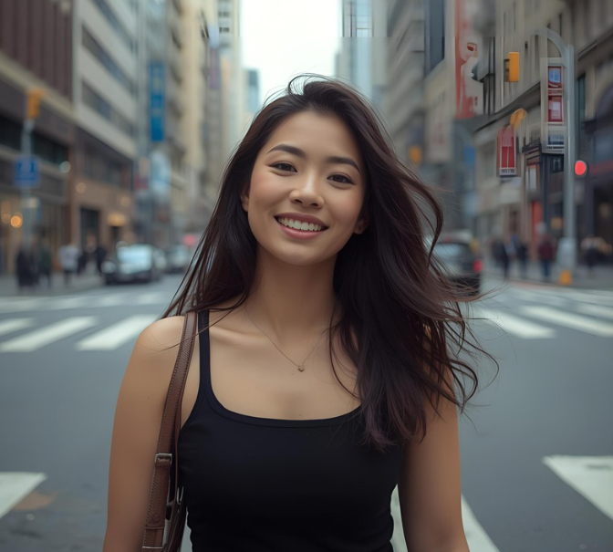 asian AI girl