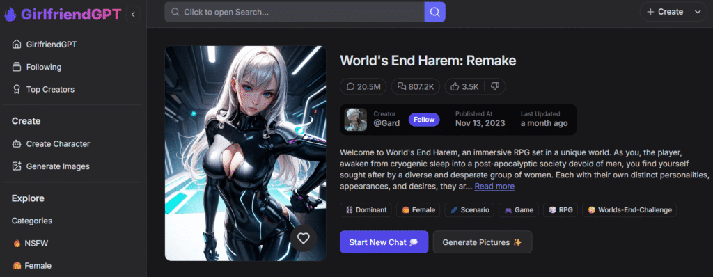 girlfriendgpt anime