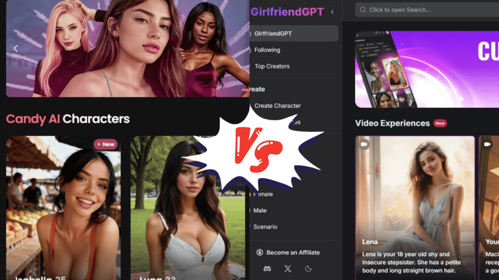 GirlfriendGPT vs Candy