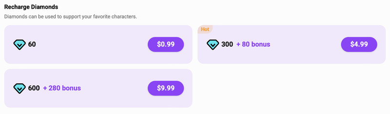 Recharge Diamonds
