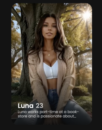 Luna profile from CandiAI
