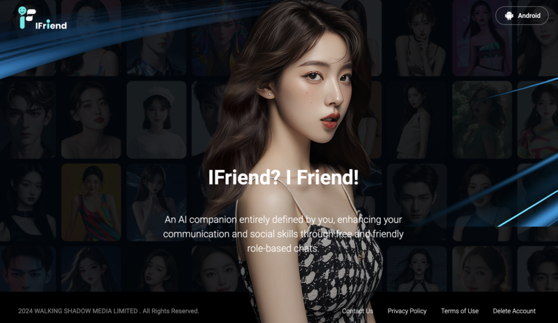 IFriend homepage