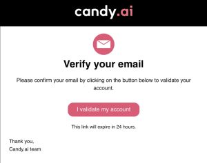 Verify your email